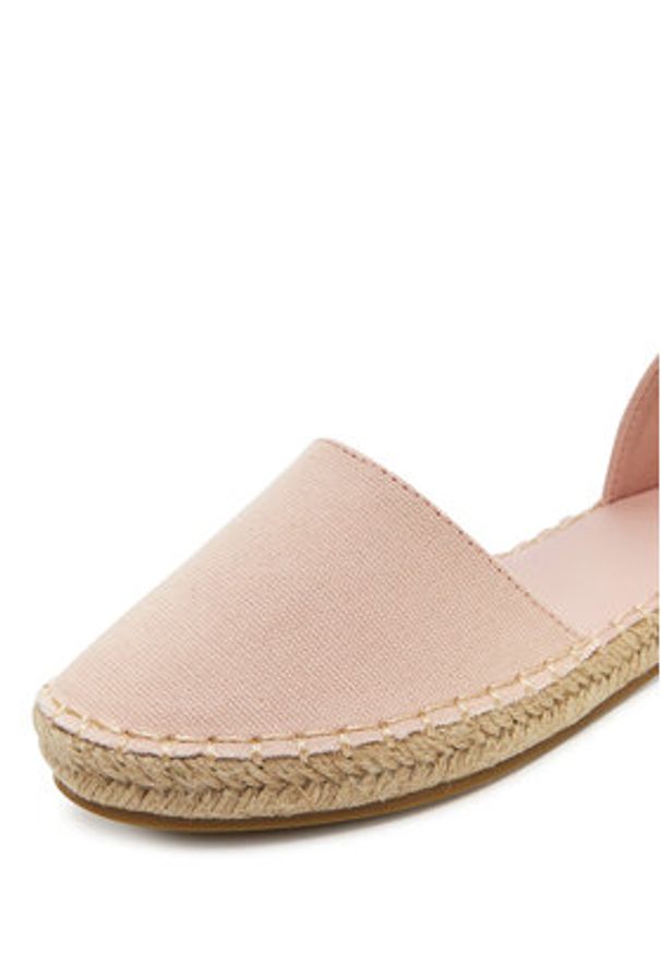 DeeZee Espadryle E8265-6 Różowy. Kolor: różowy. Materiał: materiał