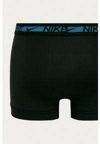 Nike bokserki (3-pack) kolor czarny. Kolor: czarny. Materiał: tkanina, skóra, włókno #6