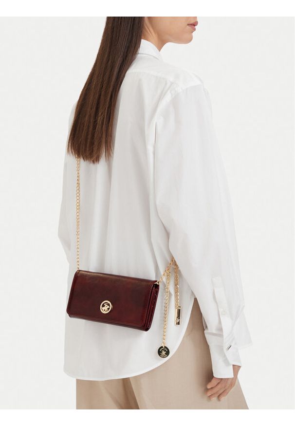 Beverly Hills Polo Club Portfel CEO-BHPC-W1-001-SS26 Brązowy. Kolor: brązowy. Materiał: materiał