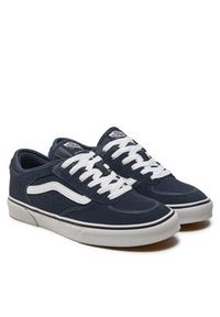 Vans Tenisówki Rowley Classic VN0A4BTTBNY1 Granatowy. Kolor: niebieski. Materiał: zamsz, skóra #4