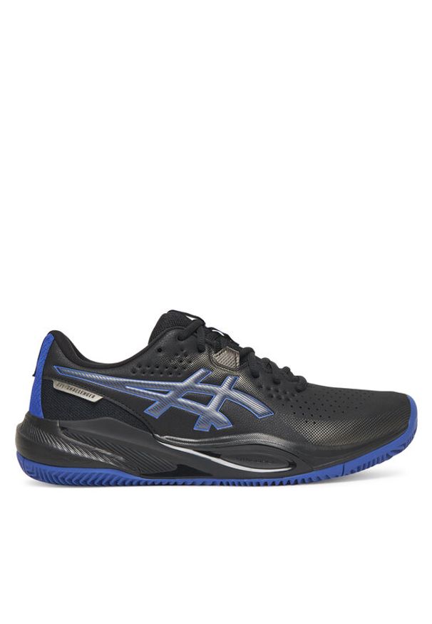 Asics Buty do tenisa Gel-Challenger 15 Clay 1041A508 Czarny. Kolor: czarny. Materiał: skóra. Sport: tenis