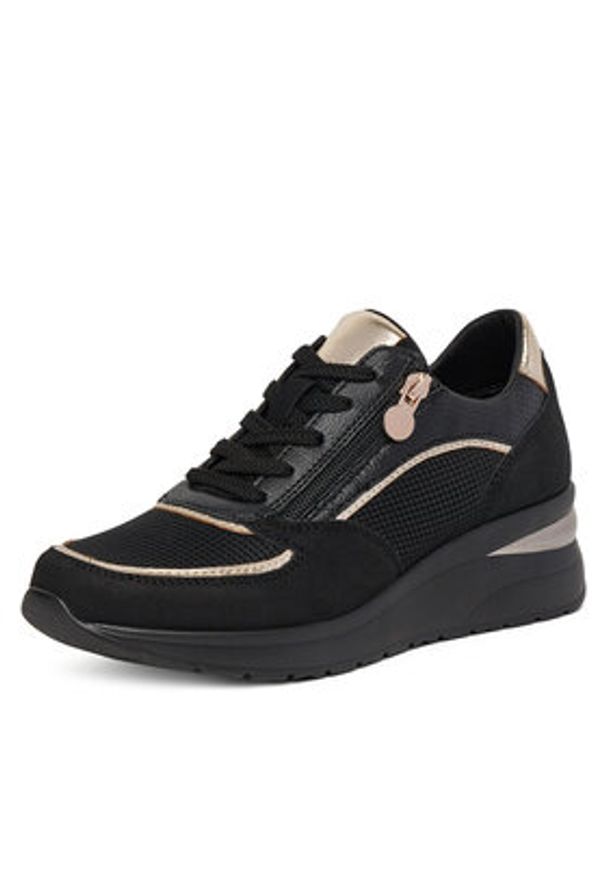 Clara Barson Sneakersy WS2P260-03 Czarny. Kolor: czarny. Materiał: materiał