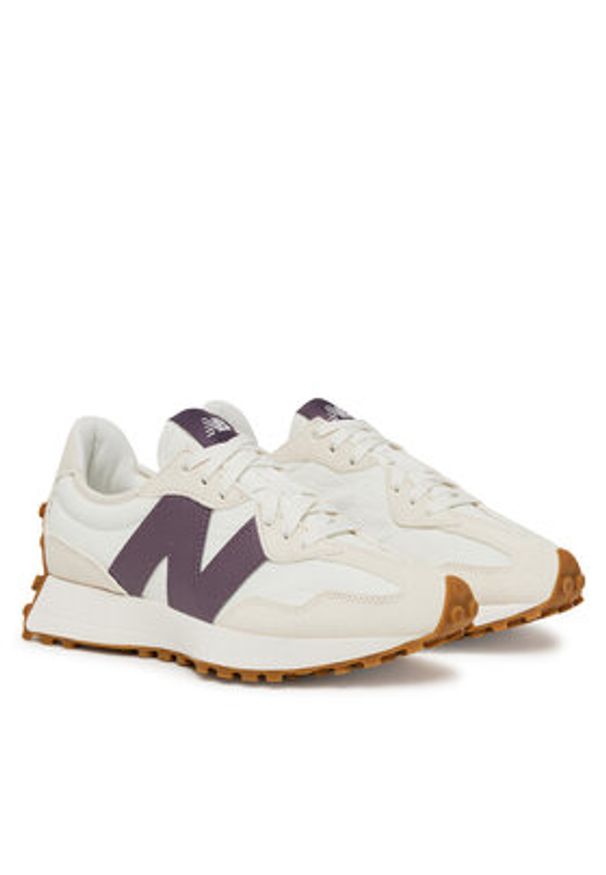 New Balance Sneakersy WS327FTC Beżowy. Kolor: beżowy. Materiał: zamsz, skóra