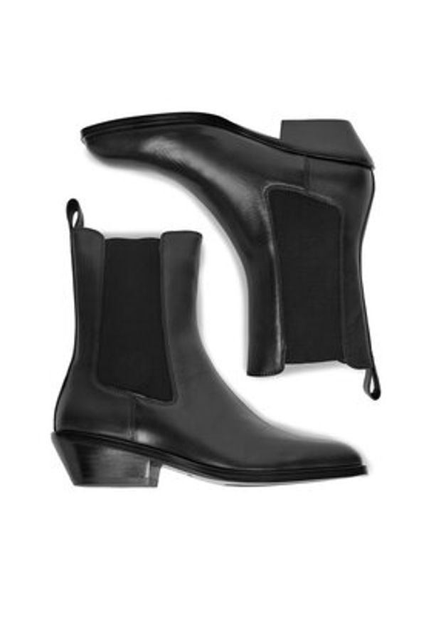 Gino Rossi Sztyblety CEO-AIDA-212-702-2 Czarny. Kolor: czarny. Materiał: skóra