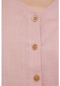 Answear Lab koszula bawełniana damska kolor różowy. Kolor: różowy. Materiał: bawełna. Styl: wakacyjny #3