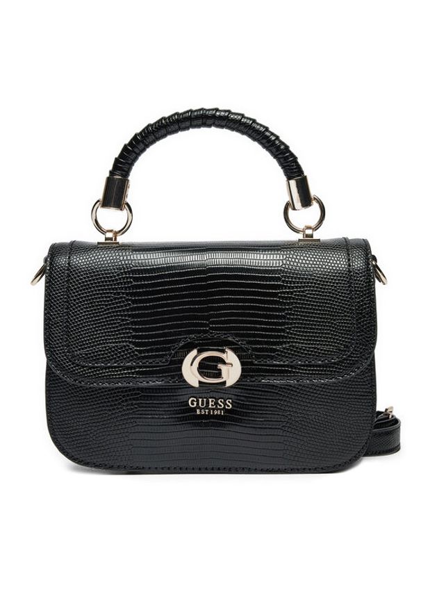 Guess Torebka HWKG95 31200 Czarny. Kolor: czarny. Materiał: skórzane