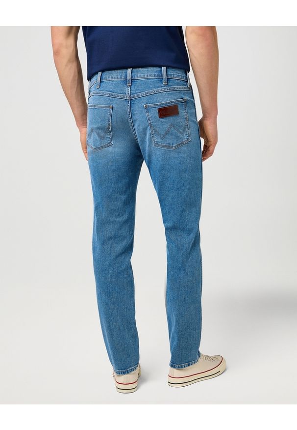 Wrangler - MESKIE SPODNIE WRANGLER LARSTON COASTAL BLUE 112371569