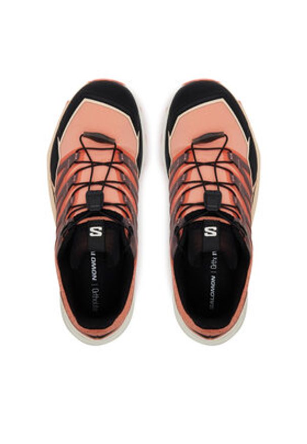 salomon - Salomon Buty do biegania Thundercross L47802800 Pomarańczowy. Kolor: pomarańczowy. Materiał: materiał