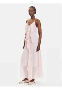 Vero Moda Sukienka wieczorowa Camille 10336405 Różowy Regular Fit. Kolor: różowy. Materiał: syntetyk. Styl: wizytowy #4