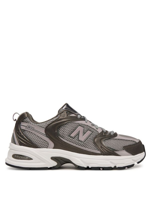 Sneakersy New Balance. Kolor: szary
