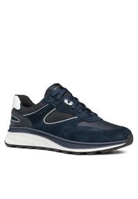 Geox Sneakersy U Spherica Actif X1 U46HGA 02285 C4002 Granatowy. Kolor: niebieski. Materiał: zamsz, skóra #5