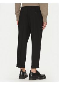 AMI PARIS - AMI Paris Chinosy HTR111.WV0066 Czarny Regular Fit. Kolor: czarny. Materiał: wełna #4