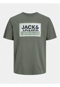 Jack & Jones - Jack&Jones Komplet 3 t-shirtów Logan 12260780 Kolorowy Standard Fit. Materiał: bawełna. Wzór: kolorowy #6