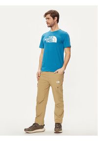 The North Face T-Shirt Easy NF0A87N5 Niebieski Regular Fit. Kolor: niebieski. Materiał: bawełna #5