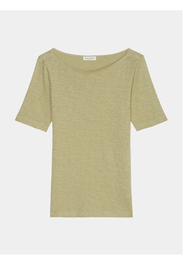 Marc O'Polo T-Shirt 402 2261 51399 Zielony Slim Fit. Typ kołnierza: polo. Kolor: zielony. Materiał: bawełna