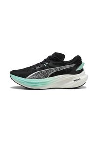 Damskie buty do biegania Puma Deviate Nitro 3. Okazja: na co dzień. Kolor: czarny. Sport: bieganie, turystyka piesza