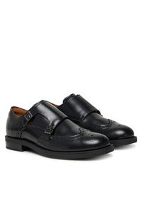 TOMMY HILFIGER - Tommy Hilfiger Półbuty Hilfiger Vogue FM0FM05767 Czarny. Kolor: czarny. Materiał: skóra