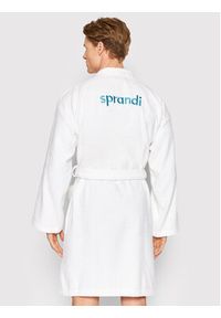 Sprandi Szlafrok SP22-AC002 Biały. Kolor: biały. Materiał: bawełna #11