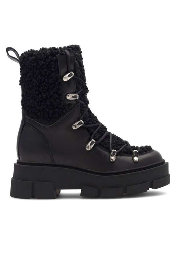 Badura Trzewiki FUNCHAL-2603 Czarny. Kolor: czarny. Materiał: skóra