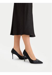 DeeZee Szpilki CEO-CD24-205 Czarny. Kolor: czarny. Materiał: materiał. Obcas: na szpilce #7