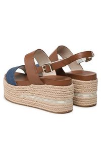 U.S. Polo Assn. Espadryle Loren LOREN007 Brązowy. Kolor: brązowy. Materiał: skóra