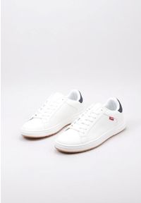 Levi's® - Tenisówki Levi's Model Piper Kolor Biały. Kolor: biały. Materiał: tkanina, syntetyk