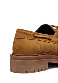 Geox Mokasyny D Iridea D56HRA 00032 C5047 Żółty. Kolor: żółty. Materiał: nubuk, skóra #5