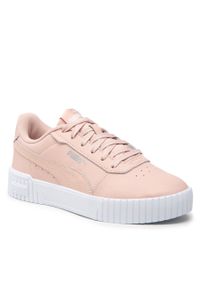 Sneakersy Puma Carina 2.0 385849 03 Rose Quartz/Pumasilver/White. Kolor: różowy. Materiał: skóra #1