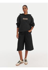 Adidas - adidas Bluza KD2823 Czarny Oversize. Kolor: czarny. Materiał: bawełna #5