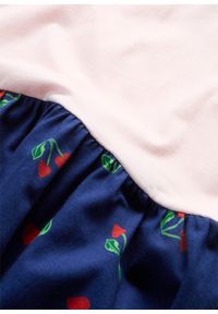 bonprix - Sukienka z dżerseju z czystej bawełny organicznej. Kolor: różowy. Materiał: jersey, bawełna. Długość rękawa: krótki rękaw. Sezon: lato #2