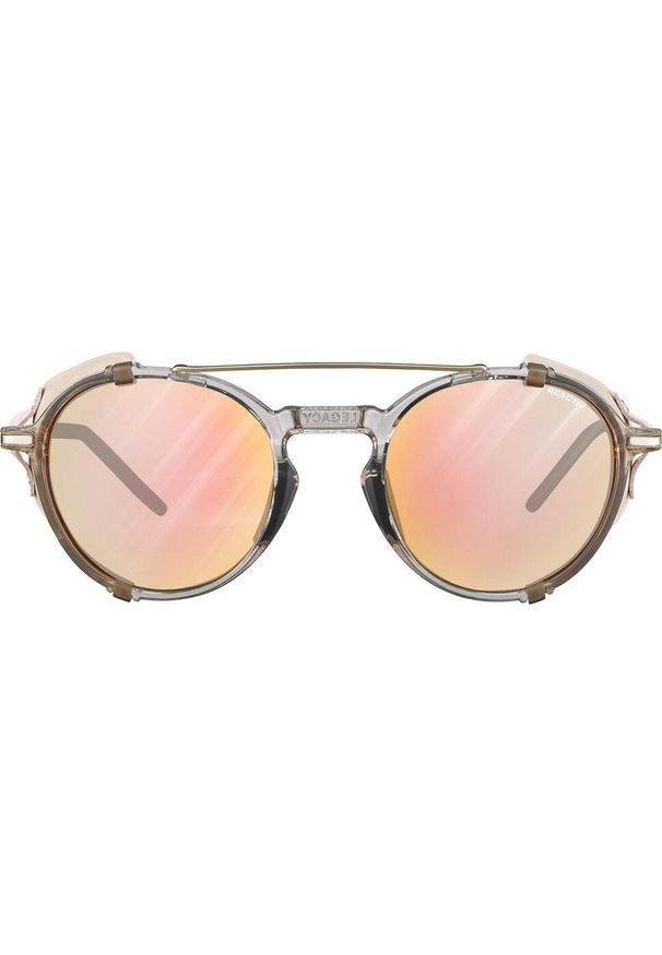 Okulary JULBO LEGACY - beżowo/różowe | REACTIV Glare Control cat 1-3. Kolor: różowy, beżowy, wielokolorowy. Sport: turystyka piesza