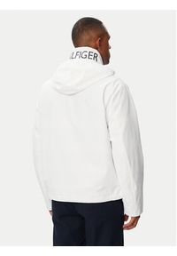 TOMMY HILFIGER - Tommy Hilfiger Kurtka przejściowa MW0MW44299 Biały Regular Fit. Kolor: biały. Materiał: syntetyk #5