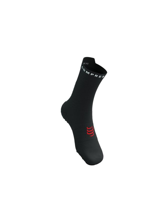 Skarpetki biegowe Compressport ProRacing Socks V4 Run High black/white. Materiał: materiał. Sport: bieganie