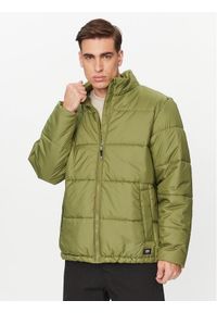 Vans Kurtka puchowa No Hood Norris Mte 1 Puffer Jacket VN0008JF Khaki Regular Fit. Kolor: brązowy. Materiał: syntetyk