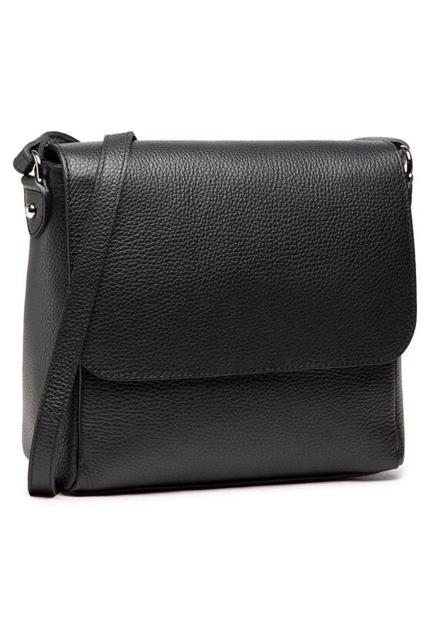 Creole Torebka S10428 Czarny. Kolor: czarny. Materiał: skórzane