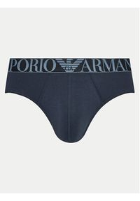 Emporio Armani Underwear Komplet 3 par slipów 111734 4F726 64135 Granatowy. Kolor: niebieski. Materiał: bawełna #5