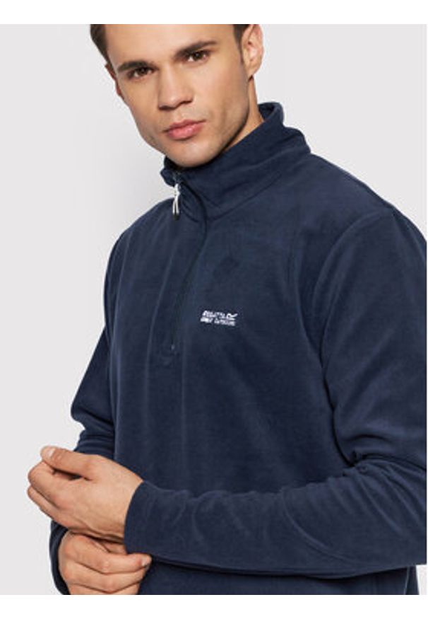 Regatta Polar Thompson RMA021 Granatowy Regular Fit. Kolor: niebieski. Materiał: syntetyk