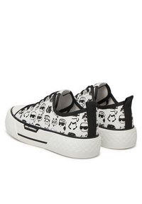 Karl Lagerfeld - KARL LAGERFELD Trampki KL60612T Biały. Kolor: biały. Materiał: materiał