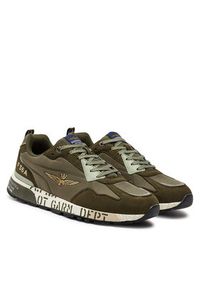 Aeronautica Militare Sneakersy 242SC276CT3380 Zielony. Kolor: zielony. Materiał: materiał