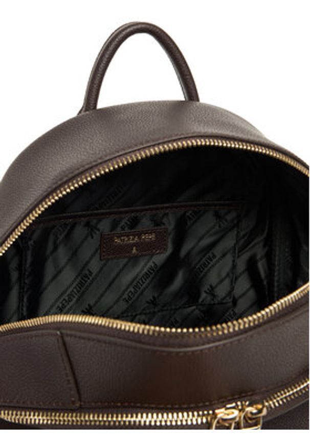 Patrizia Pepe Plecak CB0056/L001-B856 Brązowy. Kolor: brązowy. Materiał: skóra