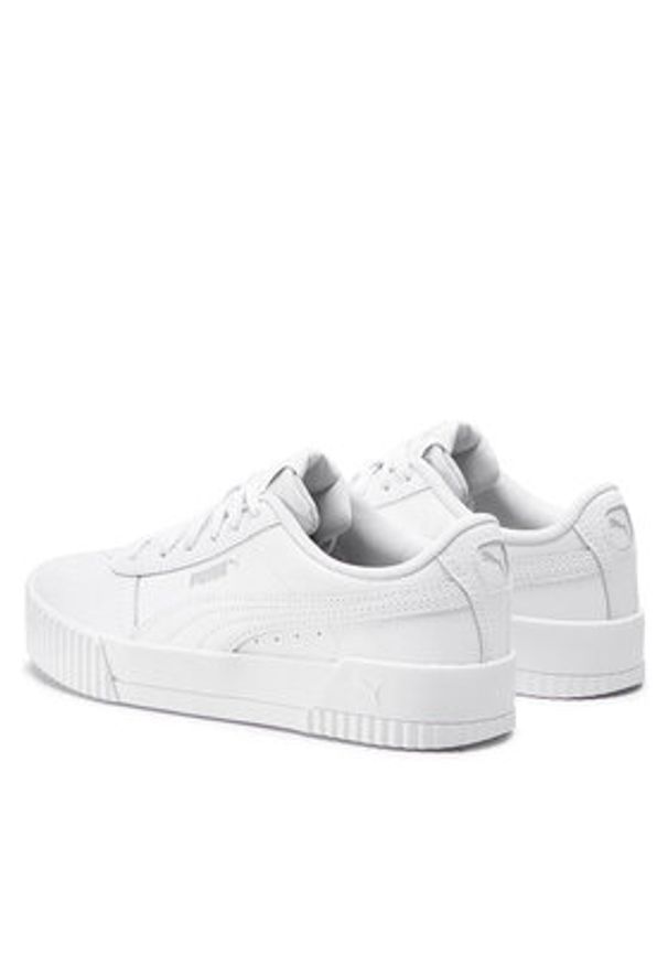 Puma Sneakersy Carina L Jr 370677 19 Biały. Kolor: biały. Materiał: skóra