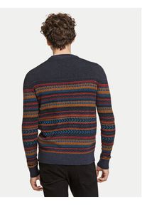 Lindbergh Sweter 30-80042 Granatowy Slim Fit. Kolor: niebieski. Materiał: syntetyk #6