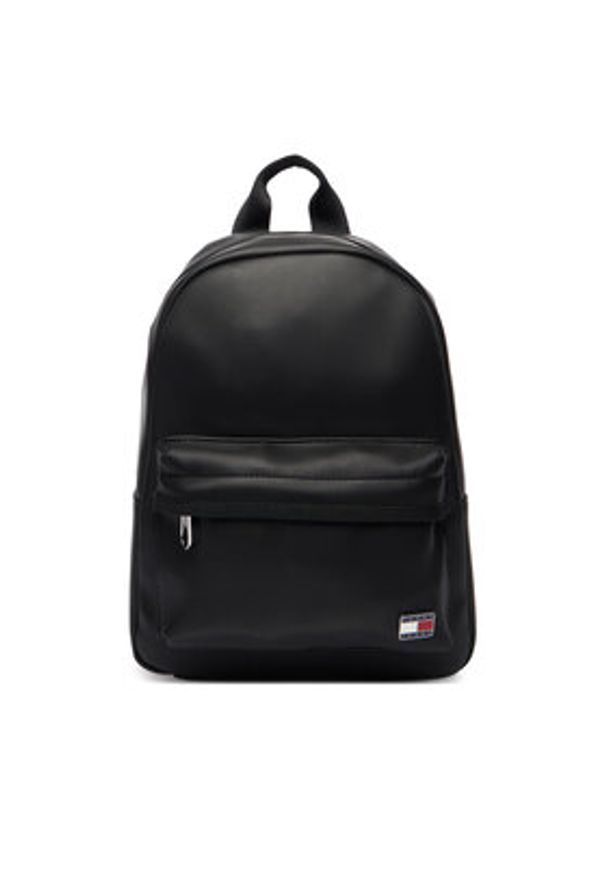 Tommy Jeans Plecak Tjw Daily Elevated Backpack AW0AW18086 Czarny. Kolor: czarny. Materiał: skóra