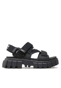 Palladium Sandały REVOLT SANDAL MONO 98578-008-M Czarny. Kolor: czarny. Materiał: materiał