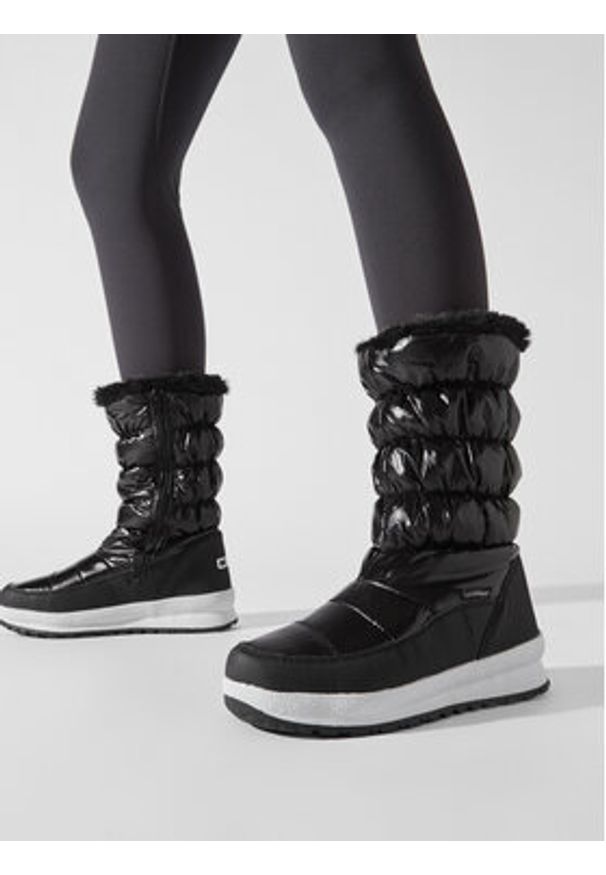 CMP Śniegowce Holse Wmn Snow Boot Wp 39Q4996 Czarny. Kolor: czarny. Materiał: materiał