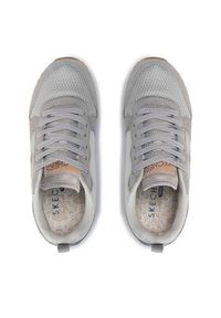 skechers - Skechers Sneakersy Goldn Gurl 111/LTGY Szary. Kolor: szary. Materiał: materiał #4
