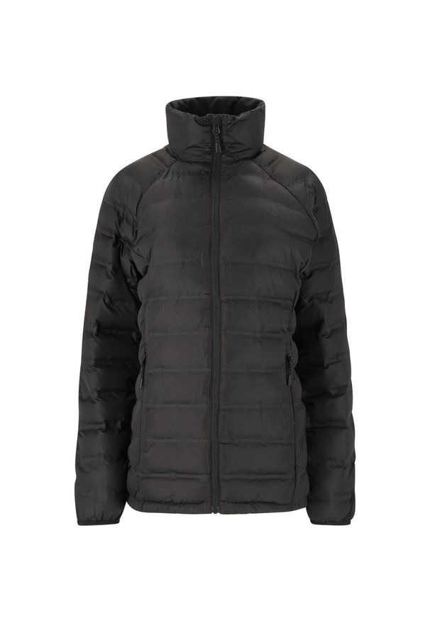 Kurtka zimowa damska Whistler Froze Light Puffer Jacket. Kolor: czarny. Materiał: puch. Sezon: zima. Sport: turystyka piesza