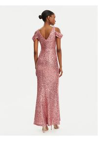 Rinascimento Sukienka wieczorowa CFC0122589003 Różowy Regular Fit. Kolor: różowy. Materiał: syntetyk. Styl: wizytowy #2