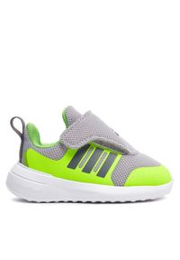 Adidas - adidas Sneakersy FortaRun 2.0 Kids ID8504 Szary. Kolor: szary. Materiał: materiał, mesh. Sport: bieganie #1