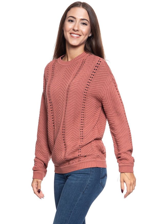 Mustang - DAMSKI SWETER MUSTANG Camilla C Ajour 1009118 8187